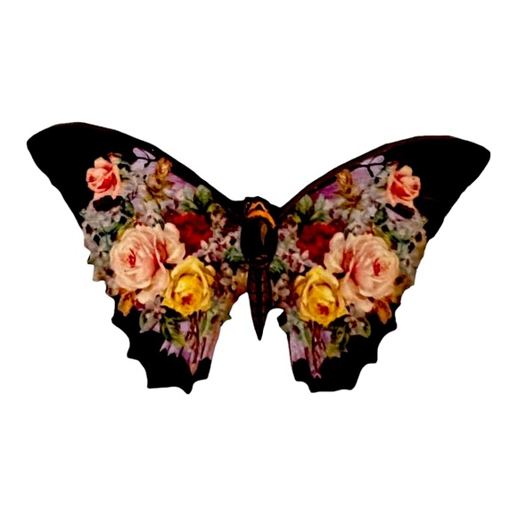 Other - Butterfly laser wood cut brooch. (#1)